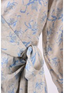 Rochie Vero Moda Vmjessica Oatmeal/Light Blue